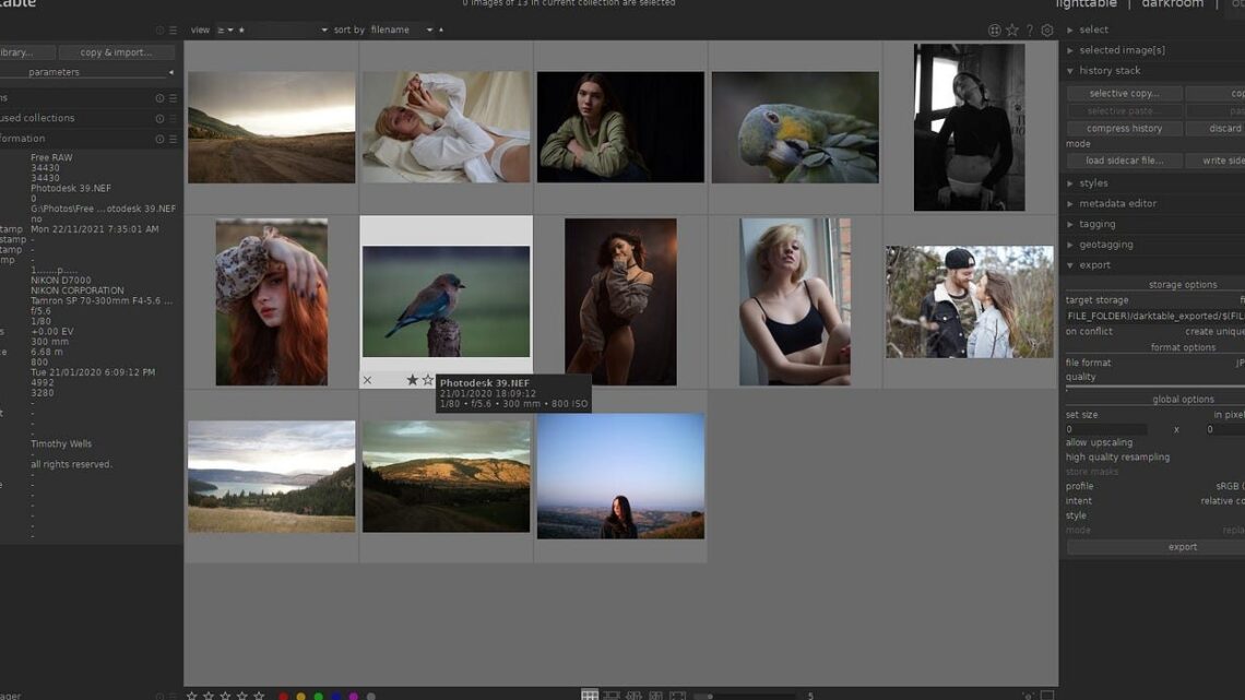 Darktable : L’alternative gratuite à Lightroom pour les photographes amateurs Darktable : L’alternative gratuite à Lightroom pour les photographes amateurs