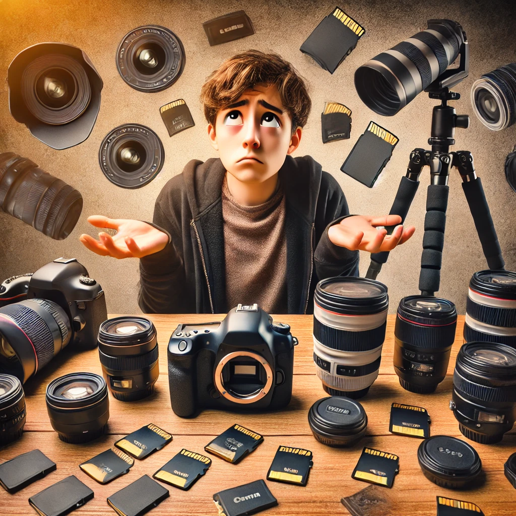 Conseils pour les débutants : ne pas se laisser impressionner par les gadgets ! 1 gadgets photo - illustration